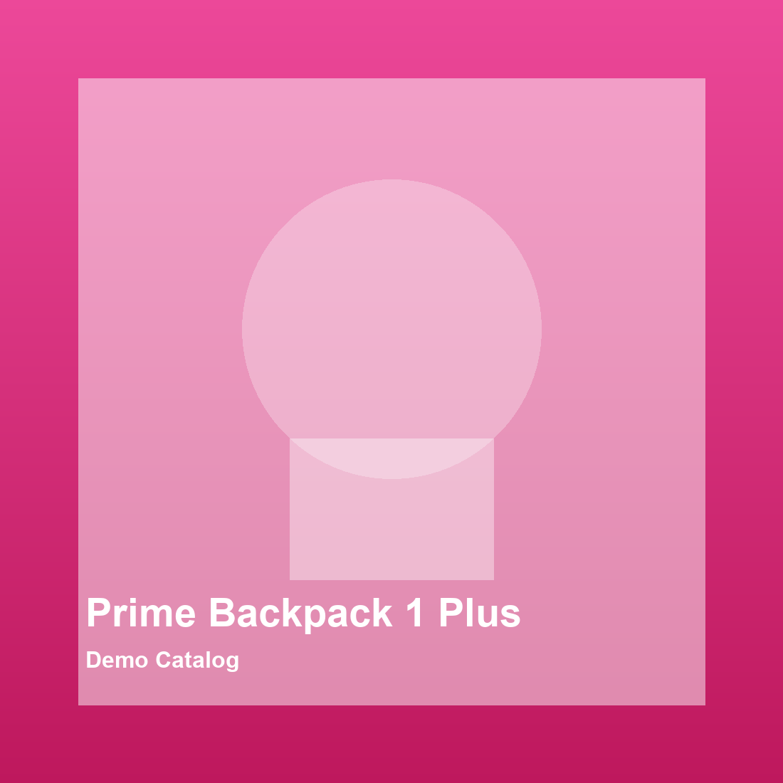 Prime Backpack 1