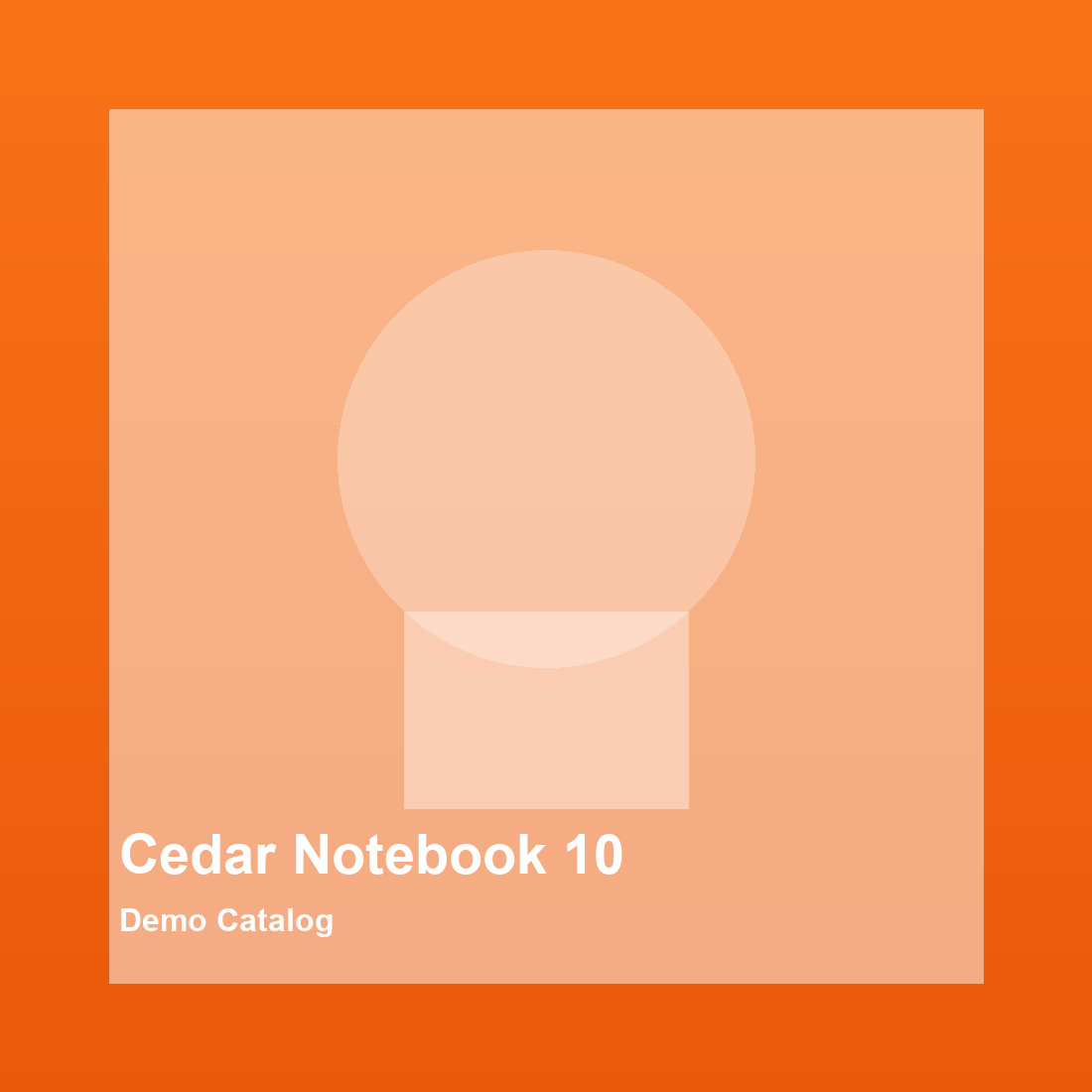 Cedar Notebook 10