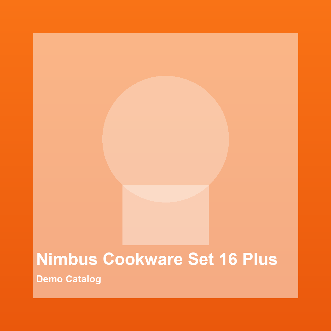 Nimbus Cookware Set 16