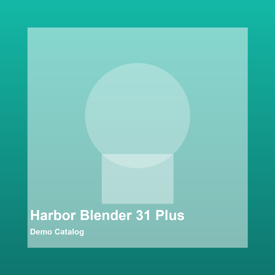 Harbor Blender 31