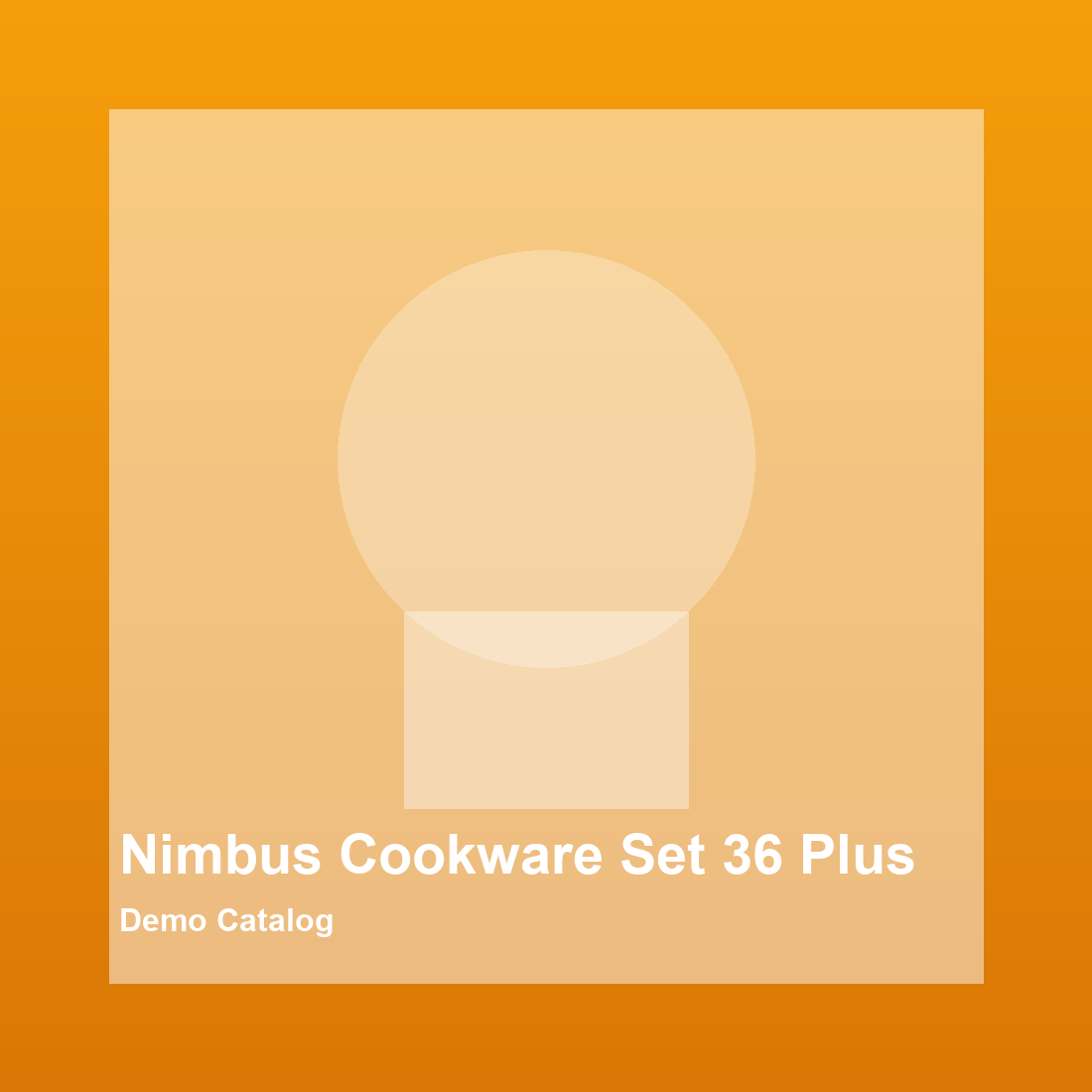Nimbus Cookware Set 36