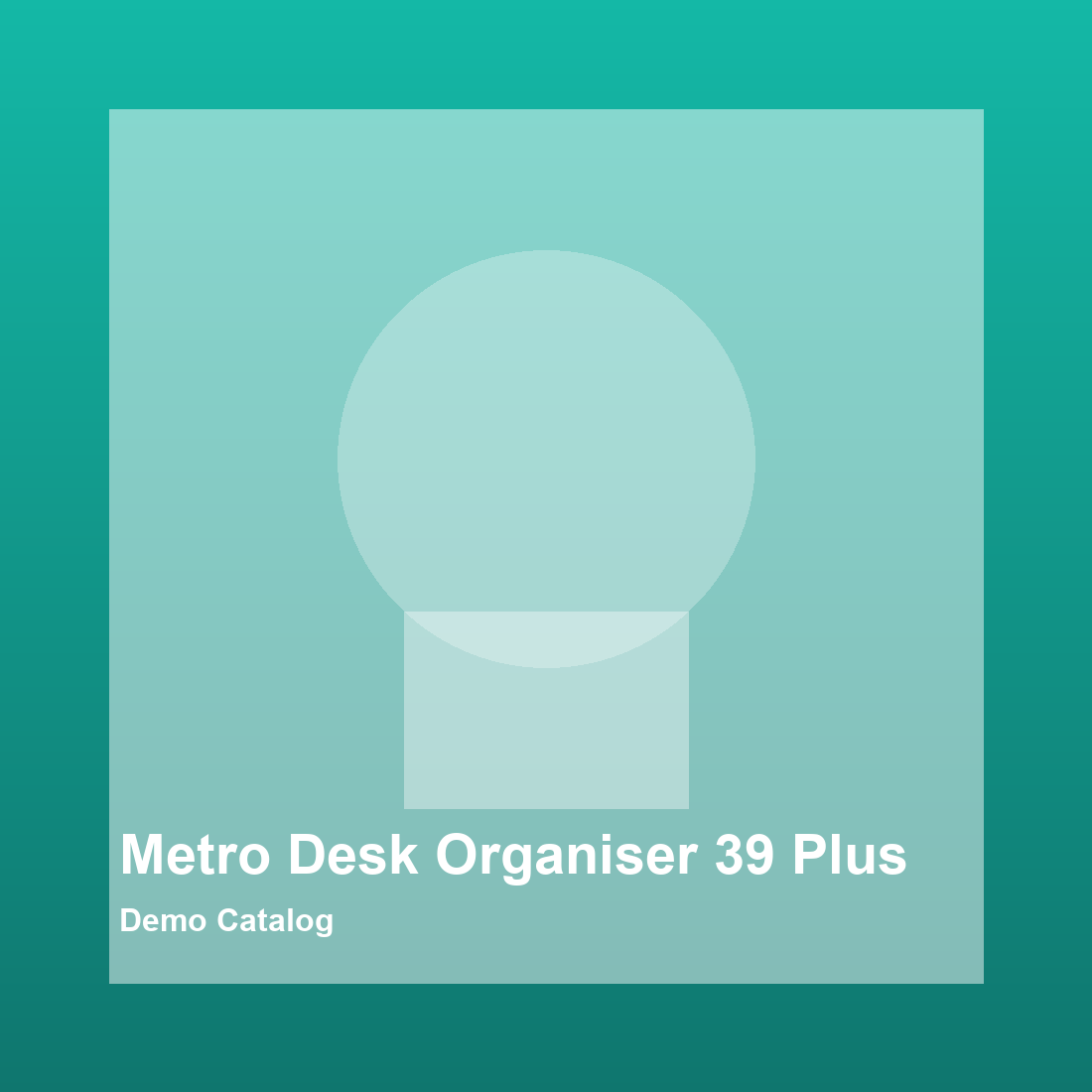 Metro Desk Organiser 39