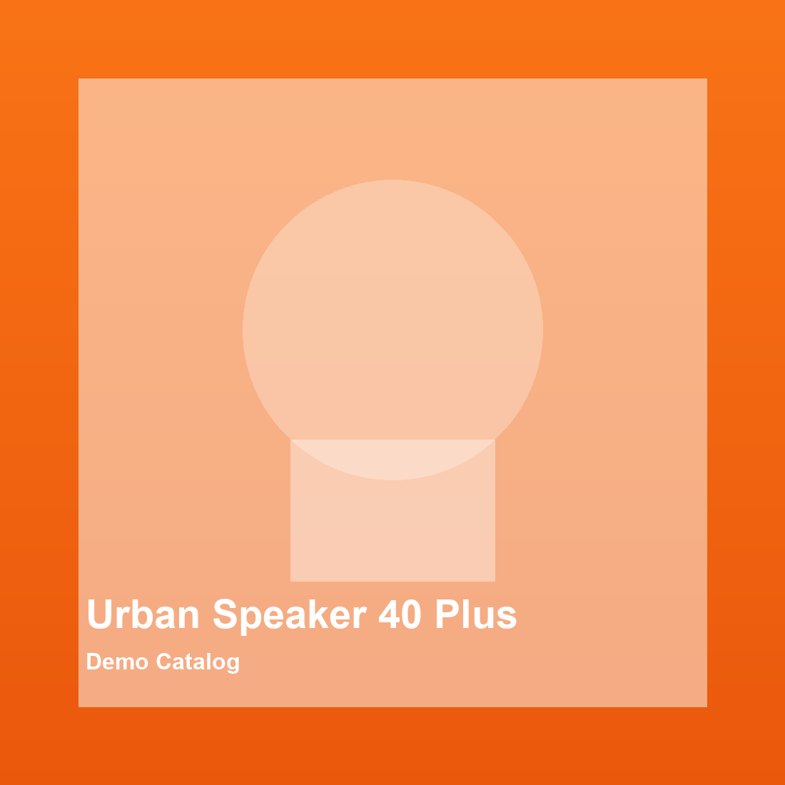 Urban Speaker 40