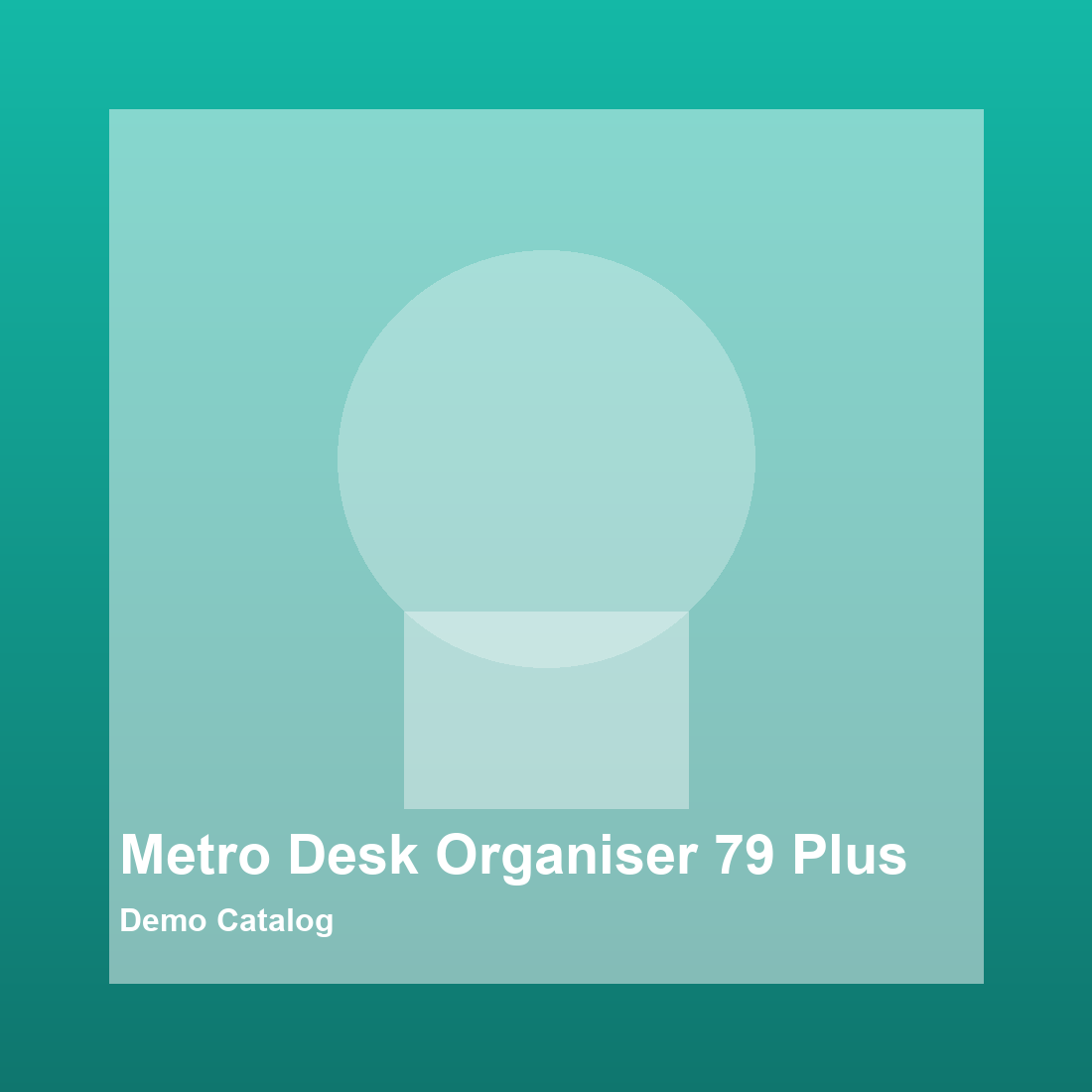 Metro Desk Organiser 79