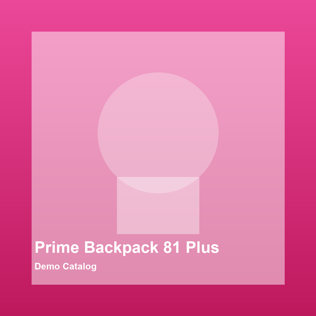 Prime Backpack 81