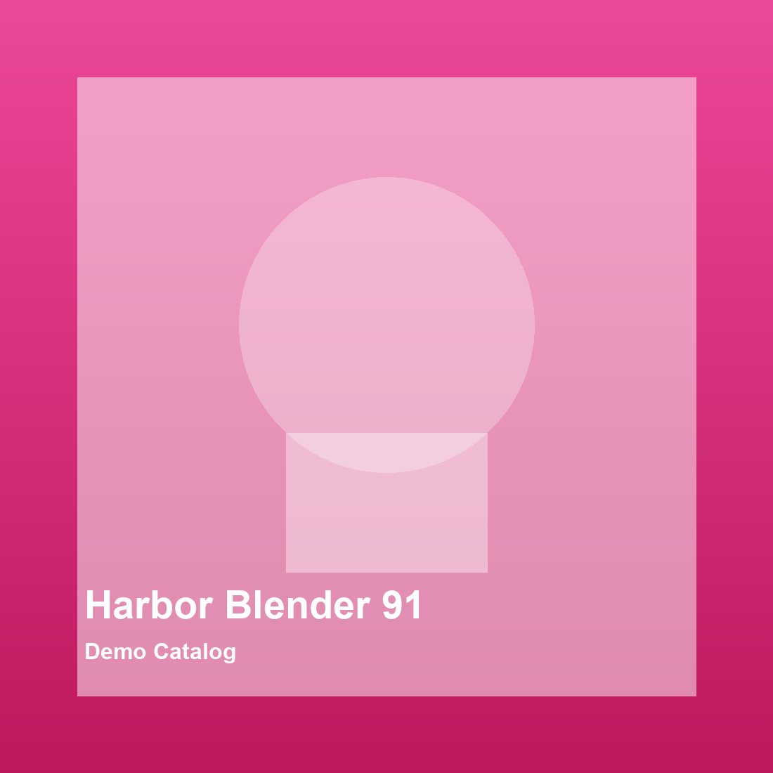 Harbor Blender 91