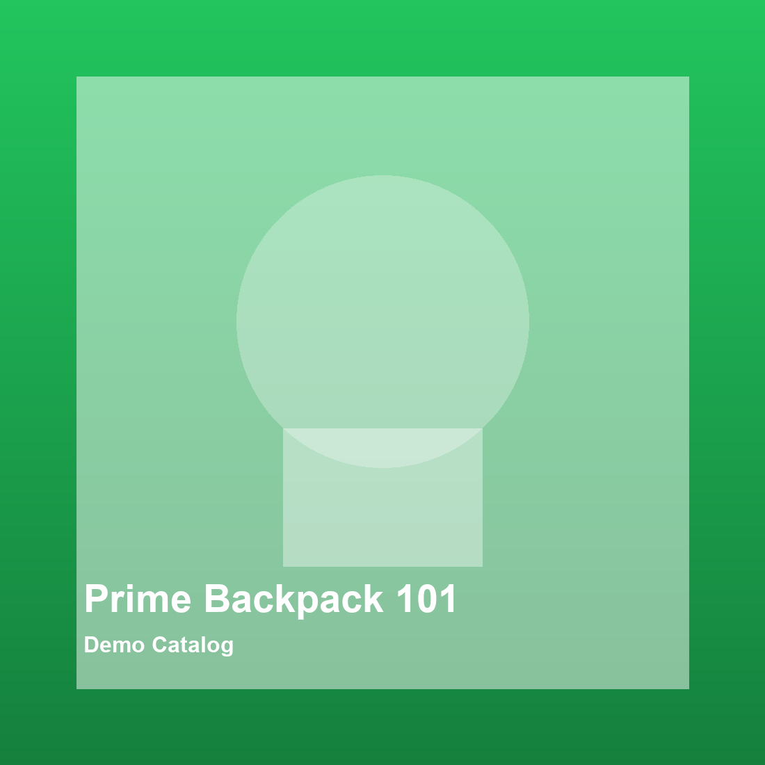 Prime Backpack 101