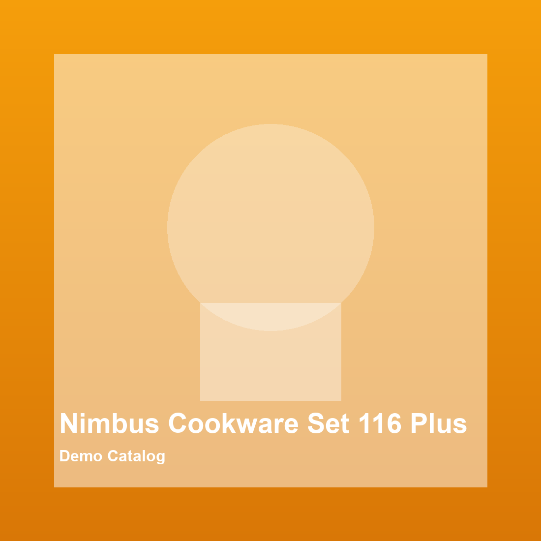 Nimbus Cookware Set 116
