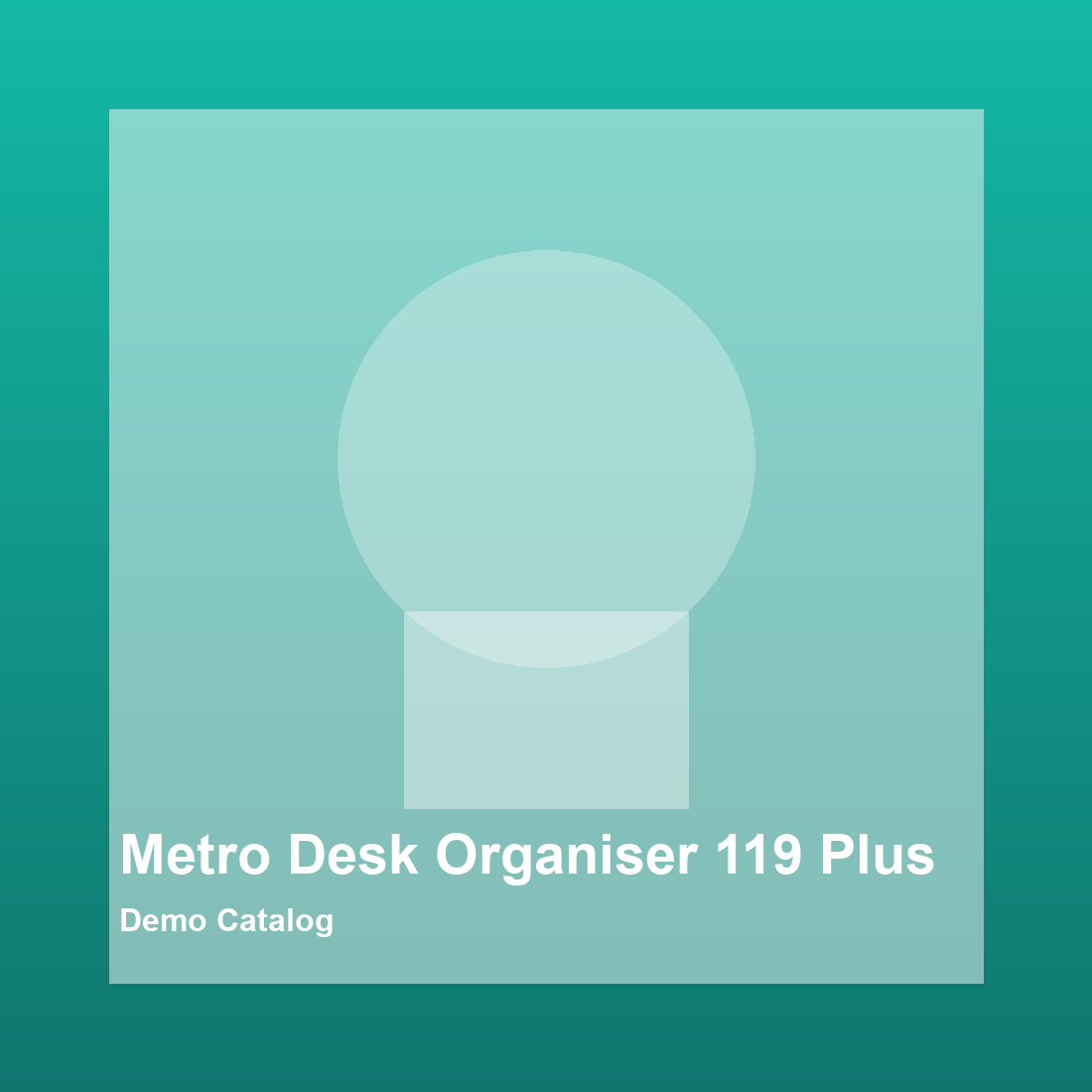 Metro Desk Organiser 119